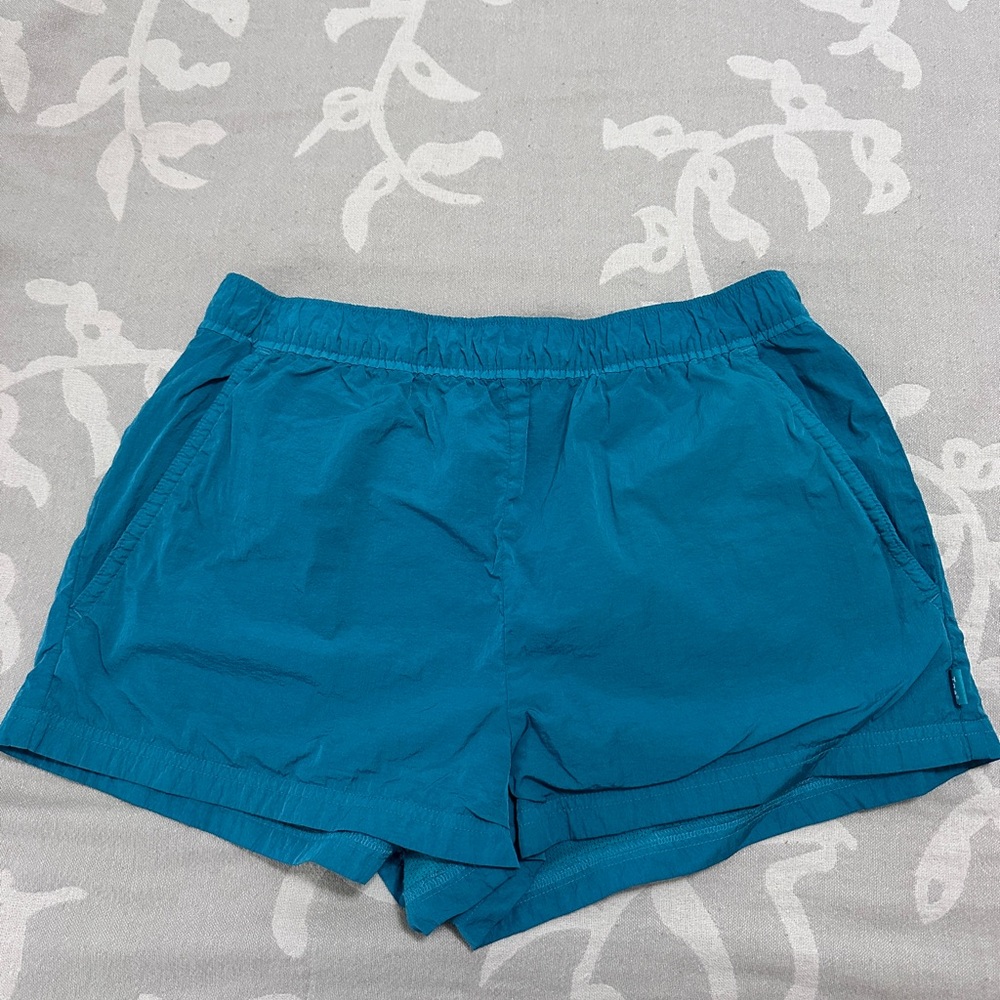 TNA Blue Athletic Shorts Elastic Waist Lightweight